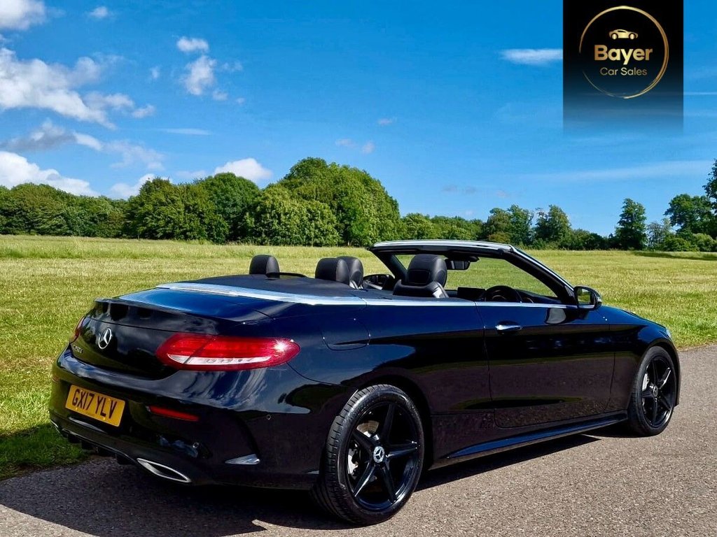 USED 2017 17 MERCEDES-BENZ C-CLASS 2.1 C250d AMG Line (Premium Plus) Cabriolet 2dr Diesel G-Tronic+ Euro 6 (s/s) (204 ps) FINANCE AVAILABLE
