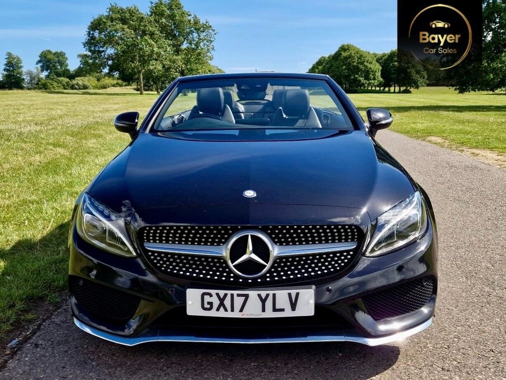 USED 2017 17 MERCEDES-BENZ C-CLASS 2.1 C250d AMG Line (Premium Plus) Cabriolet 2dr Diesel G-Tronic+ Euro 6 (s/s) (204 ps) FINANCE AVAILABLE