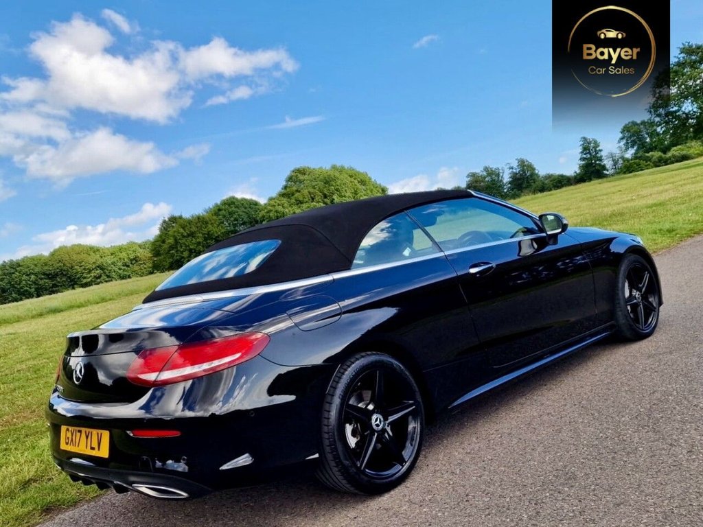 USED 2017 17 MERCEDES-BENZ C-CLASS 2.1 C250d AMG Line (Premium Plus) Cabriolet 2dr Diesel G-Tronic+ Euro 6 (s/s) (204 ps) FINANCE AVAILABLE