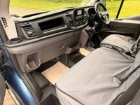 USED 2020 20 FORD TRANSIT 2.0 290 ECOBLUE TREND PANEL VAN 5DR DIESEL MANUAL FWD L2 H2 EURO 6 (S/S) (130 PS) AIRCON NO VAT - DIRECT COMPANY OWNER FROM BRAND NEW - VERY LOW MILEAGE - FULL SERVICE HISTORY - 2 KEYS - HPI CHECK ALL CLEAR - EURO 6 - ULEZ / LEZ / CAZ COMPLIANT - STUNNING METTALIC PEARL BLUE PAINTWORK - L2 H2 MODEL - CRUISE CONTROL - AIR CONDITIONING - 3 SEATER - ELECTRIC WINDOWS - ELECTRIC MIRRORS - BLUETOOTH - DAB - SLIDING DOOR - PLY LINED - REAR RACKING - DRL  - FINANCE AVAILABLE - ZERO DEPOSIT OFFERS - ALL VANS/CARS WELCOME IN PART-EXCHANGE, ANY AGE, ANY MILEAGE, ANY CONDITION