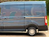USED 2020 20 FORD TRANSIT 2.0 290 ECOBLUE TREND PANEL VAN 5DR DIESEL MANUAL FWD L2 H2 EURO 6 (S/S) (130 PS) AIRCON NO VAT - DIRECT COMPANY OWNER FROM BRAND NEW - VERY LOW MILEAGE - FULL SERVICE HISTORY - 2 KEYS - HPI CHECK ALL CLEAR - EURO 6 - ULEZ / LEZ / CAZ COMPLIANT - STUNNING METTALIC PEARL BLUE PAINTWORK - L2 H2 MODEL - CRUISE CONTROL - AIR CONDITIONING - 3 SEATER - ELECTRIC WINDOWS - ELECTRIC MIRRORS - BLUETOOTH - DAB - SLIDING DOOR - PLY LINED - REAR RACKING - DRL  - FINANCE AVAILABLE - ZERO DEPOSIT OFFERS - ALL VANS/CARS WELCOME IN PART-EXCHANGE, ANY AGE, ANY MILEAGE, ANY CONDITION
