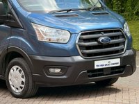 USED 2020 20 FORD TRANSIT 2.0 290 ECOBLUE TREND PANEL VAN 5DR DIESEL MANUAL FWD L2 H2 EURO 6 (S/S) (130 PS) AIRCON NO VAT - DIRECT COMPANY OWNER FROM BRAND NEW - VERY LOW MILEAGE - FULL SERVICE HISTORY - 2 KEYS - HPI CHECK ALL CLEAR - EURO 6 - ULEZ / LEZ / CAZ COMPLIANT - STUNNING METTALIC PEARL BLUE PAINTWORK - L2 H2 MODEL - CRUISE CONTROL - AIR CONDITIONING - 3 SEATER - ELECTRIC WINDOWS - ELECTRIC MIRRORS - BLUETOOTH - DAB - SLIDING DOOR - PLY LINED - REAR RACKING - DRL  - FINANCE AVAILABLE - ZERO DEPOSIT OFFERS - ALL VANS/CARS WELCOME IN PART-EXCHANGE, ANY AGE, ANY MILEAGE, ANY CONDITION