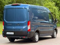 USED 2020 20 FORD TRANSIT 2.0 290 ECOBLUE TREND PANEL VAN 5DR DIESEL MANUAL FWD L2 H2 EURO 6 (S/S) (130 PS) AIRCON NO VAT - DIRECT COMPANY OWNER FROM BRAND NEW - VERY LOW MILEAGE - FULL SERVICE HISTORY - 2 KEYS - HPI CHECK ALL CLEAR - EURO 6 - ULEZ / LEZ / CAZ COMPLIANT - STUNNING METTALIC PEARL BLUE PAINTWORK - L2 H2 MODEL - CRUISE CONTROL - AIR CONDITIONING - 3 SEATER - ELECTRIC WINDOWS - ELECTRIC MIRRORS - BLUETOOTH - DAB - SLIDING DOOR - PLY LINED - REAR RACKING - DRL  - FINANCE AVAILABLE - ZERO DEPOSIT OFFERS - ALL VANS/CARS WELCOME IN PART-EXCHANGE, ANY AGE, ANY MILEAGE, ANY CONDITION