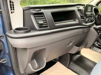 USED 2020 20 FORD TRANSIT 2.0 290 ECOBLUE TREND PANEL VAN 5DR DIESEL MANUAL FWD L2 H2 EURO 6 (S/S) (130 PS) AIRCON NO VAT - DIRECT COMPANY OWNER FROM BRAND NEW - VERY LOW MILEAGE - FULL SERVICE HISTORY - 2 KEYS - HPI CHECK ALL CLEAR - EURO 6 - ULEZ / LEZ / CAZ COMPLIANT - STUNNING METTALIC PEARL BLUE PAINTWORK - L2 H2 MODEL - CRUISE CONTROL - AIR CONDITIONING - 3 SEATER - ELECTRIC WINDOWS - ELECTRIC MIRRORS - BLUETOOTH - DAB - SLIDING DOOR - PLY LINED - REAR RACKING - DRL  - FINANCE AVAILABLE - ZERO DEPOSIT OFFERS - ALL VANS/CARS WELCOME IN PART-EXCHANGE, ANY AGE, ANY MILEAGE, ANY CONDITION