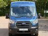 USED 2020 20 FORD TRANSIT 2.0 290 ECOBLUE TREND PANEL VAN 5DR DIESEL MANUAL FWD L2 H2 EURO 6 (S/S) (130 PS) AIRCON NO VAT - DIRECT COMPANY OWNER FROM BRAND NEW - VERY LOW MILEAGE - FULL SERVICE HISTORY - 2 KEYS - HPI CHECK ALL CLEAR - EURO 6 - ULEZ / LEZ / CAZ COMPLIANT - STUNNING METTALIC PEARL BLUE PAINTWORK - L2 H2 MODEL - CRUISE CONTROL - AIR CONDITIONING - 3 SEATER - ELECTRIC WINDOWS - ELECTRIC MIRRORS - BLUETOOTH - DAB - SLIDING DOOR - PLY LINED - REAR RACKING - DRL  - FINANCE AVAILABLE - ZERO DEPOSIT OFFERS - ALL VANS/CARS WELCOME IN PART-EXCHANGE, ANY AGE, ANY MILEAGE, ANY CONDITION