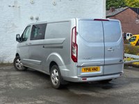 USED 2016 16 FORD TRANSIT CUSTOM 2.2 TDCi 290 Limited Panel Van 5dr Diesel Manual L2 H1 (191 g/km, 123 bhp) THIS IS A LOVELY EXAMPLE FROM FORD WITH A STYLISH 6 SEATER MANUAL DIESEL , COMES WITH A/C ,MULTIFUNTIONAL STEERING WHEEL AND YOU DONT HAVE TO PAY VAT ON THIS VEHICLE