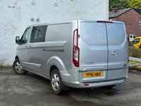 USED 2016 16 FORD TRANSIT CUSTOM 2.2 TDCi 290 Limited Panel Van 5dr Diesel Manual L2 H1 (191 g/km, 123 bhp) THIS IS A LOVELY EXAMPLE FROM FORD WITH A STYLISH 6 SEATER MANUAL DIESEL , COMES WITH A/C ,MULTIFUNTIONAL STEERING WHEEL AND YOU DONT HAVE TO PAY VAT ON THIS VEHICLE