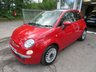 USED 2013 63 FIAT 500 1.2 Lounge Hatchback 3dr Petrol Manual Euro 6 (s/s) (69 bhp) Costing only &pound;35 per year road tax, this low mileage example comes beautifully maintained with 11 x service records including a new service, replacement cambelt & waterpump, replacement front lower arms and detailed inspection on arrival to us. Sold with a new 12 month MOT. Cheap to insure being only group 7!