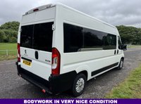 USED 2021 70 PEUGEOT BOXER 2.0 BlueHDi 335 9 Seater Minibus Band Crew Splitter Van L3 H2 Eu 6 (130 ps) FREE UK Delivery Finance Part Exch