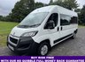 USED 2021 70 PEUGEOT BOXER 2.0 BlueHDi 335 9 Seater Minibus Band Crew Splitter Van L3 H2 Eu 6 (130 ps) FREE UK Delivery Finance Part Exch