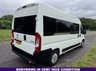 USED 2021 70 PEUGEOT BOXER 2.0 BlueHDi 335 9 Seater Minibus Band Crew Splitter Van L3 H2 Eu 6 (130 ps) FREE UK Delivery Finance Part Exch