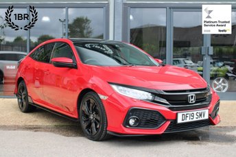 2019 HONDA CIVIC 1.5 VTEC Turbo GPF Sport Plus Hatchback 5dr Petrol CVT Euro 6 (s/s) (182 ps) &pound;16990.00