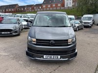USED 2018 18 VOLKSWAGEN TRANSPORTER 2.0 BiTDI T32 BlueMotion Tech Highline Kombi DSG FWD SWB Euro 6 (s/s) 5dr NO VAT, LOW MILES, AUTOMATIC