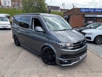 USED 2018 18 VOLKSWAGEN TRANSPORTER 2.0 BiTDI T32 BlueMotion Tech Highline Kombi DSG FWD SWB Euro 6 (s/s) 5dr NO VAT, LOW MILES, AUTOMATIC