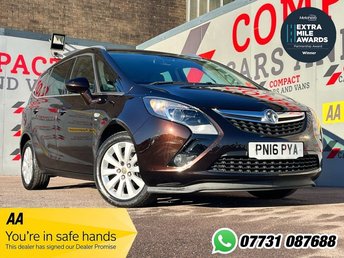 2016 VAUXHALL ZAFIRA TOURER