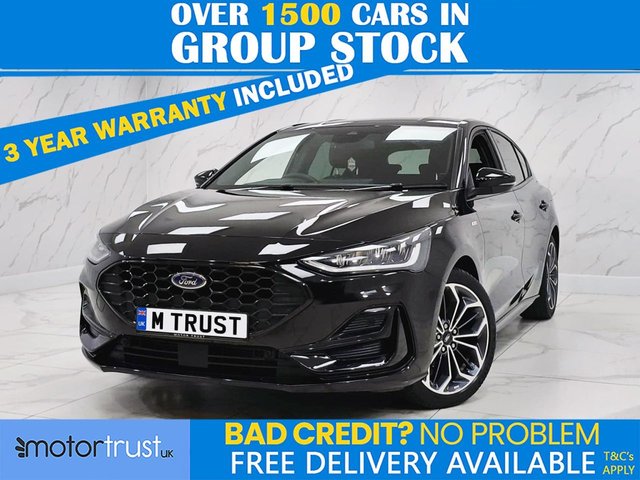 View our Ford Focus 1.0T EcoBoost MHEV ST-Line X Edition Hatchback 5dr Petrol Manual Euro 6 (s/s) (155 ps)
