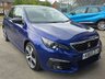 USED 2019 69 PEUGEOT 308 1.5 BlueHDi GT Line Hatchback 5dr Diesel EAT Euro 6 (s/s) (130 ps) RAC WARRANTY PAN ROOF