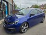 USED 2019 69 PEUGEOT 308 1.5 BlueHDi GT Line Hatchback 5dr Diesel EAT Euro 6 (s/s) (130 ps) RAC WARRANTY PAN ROOF