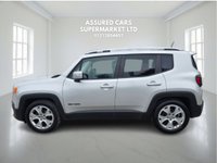 USED 2015 65 JEEP RENEGADE 1.4T MultiAirII Limited SUV 5dr Petrol DDCT Euro 6 (s/s) (140 ps) Auto_Low Miles_1.4L_Petrol_5dr_Ulez