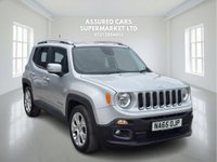 USED 2015 65 JEEP RENEGADE 1.4T MultiAirII Limited SUV 5dr Petrol DDCT Euro 6 (s/s) (140 ps) Auto_Low Miles_1.4L_Petrol_5dr_Ulez