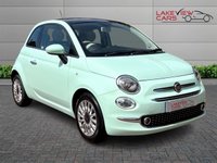 USED 2019 19 FIAT 500 1.2 Lounge Hatchback 3dr Petrol Manual Euro 6 (s/s) (69 bhp) ** ONE PRIVATE OWNER FROM NEW *