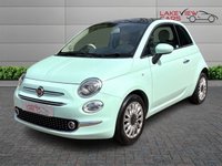 USED 2019 19 FIAT 500 1.2 Lounge Hatchback 3dr Petrol Manual Euro 6 (s/s) (69 bhp) ** ONE PRIVATE OWNER FROM NEW *