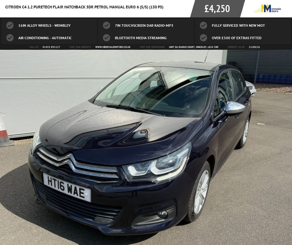 2016 Citroen C4