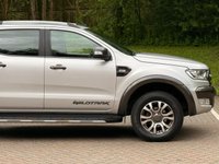 USED 2018 18 FORD RANGER 3.2 TDCi WILDTRACK PICKUP DOUBLE CAB 4DR DIESEL AUTO 4WD EURO 5 (200 PS) NAV NO VAT - VERY LOW MILEAGE - FULL SERVICE HISTORY - JUST BEEN SERVICED -  DESIRABLE 3.2 ENGINE - 2 KEYS - HPI CHECK ALL CLEAR - ULEZ / LEZ / CAZ COMPLIANT - STUNNING METALLIC SILVER PAINTWORK - WILDTRACK BODY STYLING - SAT NAV - CAR PLAY - ANDRIOD AUTO - REVERSE CAMERA - LEATHERS INTERIOR - CRUISE CONTROL - BI XENON HEADLIGHTS - HYDROLIC LIFT - HEATED MIRRORS - FINANCE AVAILABLE - ZERO DEPOSIT OFFERS - ALL VANS/CARS WELCOME IN PART-EXCHANGE, ANY AGE, ANY MILEAGE, ANY CONDITION