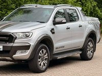 USED 2018 18 FORD RANGER 3.2 TDCi WILDTRACK PICKUP DOUBLE CAB 4DR DIESEL AUTO 4WD EURO 5 (200 PS) NAV NO VAT - VERY LOW MILEAGE - FULL SERVICE HISTORY - JUST BEEN SERVICED -  DESIRABLE 3.2 ENGINE - 2 KEYS - HPI CHECK ALL CLEAR - ULEZ / LEZ / CAZ COMPLIANT - STUNNING METALLIC SILVER PAINTWORK - WILDTRACK BODY STYLING - SAT NAV - CAR PLAY - ANDRIOD AUTO - REVERSE CAMERA - LEATHERS INTERIOR - CRUISE CONTROL - BI XENON HEADLIGHTS - HYDROLIC LIFT - HEATED MIRRORS - FINANCE AVAILABLE - ZERO DEPOSIT OFFERS - ALL VANS/CARS WELCOME IN PART-EXCHANGE, ANY AGE, ANY MILEAGE, ANY CONDITION