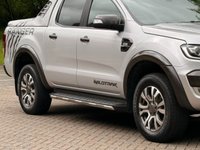 USED 2018 18 FORD RANGER 3.2 TDCi WILDTRACK PICKUP DOUBLE CAB 4DR DIESEL AUTO 4WD EURO 5 (200 PS) NAV NO VAT - VERY LOW MILEAGE - FULL SERVICE HISTORY - JUST BEEN SERVICED -  DESIRABLE 3.2 ENGINE - 2 KEYS - HPI CHECK ALL CLEAR - ULEZ / LEZ / CAZ COMPLIANT - STUNNING METALLIC SILVER PAINTWORK - WILDTRACK BODY STYLING - SAT NAV - CAR PLAY - ANDRIOD AUTO - REVERSE CAMERA - LEATHERS INTERIOR - CRUISE CONTROL - BI XENON HEADLIGHTS - HYDROLIC LIFT - HEATED MIRRORS - FINANCE AVAILABLE - ZERO DEPOSIT OFFERS - ALL VANS/CARS WELCOME IN PART-EXCHANGE, ANY AGE, ANY MILEAGE, ANY CONDITION