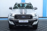USED 2018 18 FORD RANGER 3.2 TDCi WILDTRACK PICKUP DOUBLE CAB 4DR DIESEL AUTO 4WD EURO 5 (200 PS) NAV NO VAT - VERY LOW MILEAGE - FULL SERVICE HISTORY - JUST BEEN SERVICED -  DESIRABLE 3.2 ENGINE - 2 KEYS - HPI CHECK ALL CLEAR - ULEZ / LEZ / CAZ COMPLIANT - STUNNING METALLIC SILVER PAINTWORK - WILDTRACK BODY STYLING - SAT NAV - CAR PLAY - ANDRIOD AUTO - REVERSE CAMERA - LEATHERS INTERIOR - CRUISE CONTROL - BI XENON HEADLIGHTS - HYDROLIC LIFT - HEATED MIRRORS - FINANCE AVAILABLE - ZERO DEPOSIT OFFERS - ALL VANS/CARS WELCOME IN PART-EXCHANGE, ANY AGE, ANY MILEAGE, ANY CONDITION