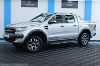 USED 2018 18 FORD RANGER 3.2 TDCi WILDTRACK PICKUP DOUBLE CAB 4DR DIESEL AUTO 4WD EURO 5 (200 PS) NAV NO VAT - VERY LOW MILEAGE - FULL SERVICE HISTORY - JUST BEEN SERVICED -  DESIRABLE 3.2 ENGINE - 2 KEYS - HPI CHECK ALL CLEAR - ULEZ / LEZ / CAZ COMPLIANT - STUNNING METALLIC SILVER PAINTWORK - WILDTRACK BODY STYLING - SAT NAV - CAR PLAY - ANDRIOD AUTO - REVERSE CAMERA - LEATHERS INTERIOR - CRUISE CONTROL - BI XENON HEADLIGHTS - HYDROLIC LIFT - HEATED MIRRORS - FINANCE AVAILABLE - ZERO DEPOSIT OFFERS - ALL VANS/CARS WELCOME IN PART-EXCHANGE, ANY AGE, ANY MILEAGE, ANY CONDITION