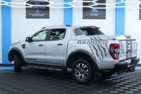 USED 2018 18 FORD RANGER 3.2 TDCi WILDTRACK PICKUP DOUBLE CAB 4DR DIESEL AUTO 4WD EURO 5 (200 PS) NAV NO VAT - VERY LOW MILEAGE - FULL SERVICE HISTORY - JUST BEEN SERVICED -  DESIRABLE 3.2 ENGINE - 2 KEYS - HPI CHECK ALL CLEAR - ULEZ / LEZ / CAZ COMPLIANT - STUNNING METALLIC SILVER PAINTWORK - WILDTRACK BODY STYLING - SAT NAV - CAR PLAY - ANDRIOD AUTO - REVERSE CAMERA - LEATHERS INTERIOR - CRUISE CONTROL - BI XENON HEADLIGHTS - HYDROLIC LIFT - HEATED MIRRORS - FINANCE AVAILABLE - ZERO DEPOSIT OFFERS - ALL VANS/CARS WELCOME IN PART-EXCHANGE, ANY AGE, ANY MILEAGE, ANY CONDITION