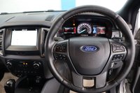 USED 2018 18 FORD RANGER 3.2 TDCi WILDTRACK PICKUP DOUBLE CAB 4DR DIESEL AUTO 4WD EURO 5 (200 PS) NAV NO VAT - VERY LOW MILEAGE - FULL SERVICE HISTORY - JUST BEEN SERVICED -  DESIRABLE 3.2 ENGINE - 2 KEYS - HPI CHECK ALL CLEAR - ULEZ / LEZ / CAZ COMPLIANT - STUNNING METALLIC SILVER PAINTWORK - WILDTRACK BODY STYLING - SAT NAV - CAR PLAY - ANDRIOD AUTO - REVERSE CAMERA - LEATHERS INTERIOR - CRUISE CONTROL - BI XENON HEADLIGHTS - HYDROLIC LIFT - HEATED MIRRORS - FINANCE AVAILABLE - ZERO DEPOSIT OFFERS - ALL VANS/CARS WELCOME IN PART-EXCHANGE, ANY AGE, ANY MILEAGE, ANY CONDITION