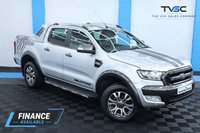 USED 2018 18 FORD RANGER 3.2 TDCi WILDTRACK PICKUP DOUBLE CAB 4DR DIESEL AUTO 4WD EURO 5 (200 PS) NAV NO VAT - VERY LOW MILEAGE - FULL SERVICE HISTORY - JUST BEEN SERVICED -  DESIRABLE 3.2 ENGINE - 2 KEYS - HPI CHECK ALL CLEAR - ULEZ / LEZ / CAZ COMPLIANT - STUNNING METALLIC SILVER PAINTWORK - WILDTRACK BODY STYLING - SAT NAV - CAR PLAY - ANDRIOD AUTO - REVERSE CAMERA - LEATHERS INTERIOR - CRUISE CONTROL - BI XENON HEADLIGHTS - HYDROLIC LIFT - HEATED MIRRORS - FINANCE AVAILABLE - ZERO DEPOSIT OFFERS - ALL VANS/CARS WELCOME IN PART-EXCHANGE, ANY AGE, ANY MILEAGE, ANY CONDITION