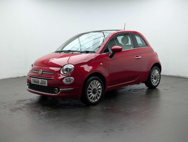 USED 2018 68 FIAT 500 1.2 500 Lounge 3dr CLICK+COLLECT / HOME DELIVERY