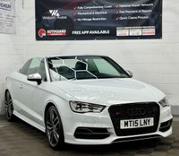 USED 2015 15 AUDI S3 2.0 TFSI Cabriolet 2dr Petrol S Tronic quattro Euro 6 (s/s) (300 ps) 
