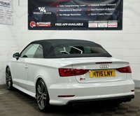 USED 2015 15 AUDI S3 2.0 TFSI Cabriolet 2dr Petrol S Tronic quattro Euro 6 (s/s) (300 ps) 