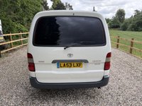 USED 2004 53 TOYOTA HI-ACE 2.5L DIESEL,5 SPEED,SWB,NO VAT RARE CLASSIC HIACE VAN LOW MILAGE