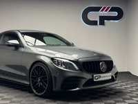 USED 2019 19 MERCEDES-BENZ C-CLASS 2.0 C300d AMG Line (Premium) Coupe 2dr Diesel G-Tronic+ Euro 6 (s/s) (245 ps) C63 WHEELS|REV CAM|HEATED SEATS