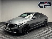 USED 2019 19 MERCEDES-BENZ C-CLASS 2.0 C300d AMG Line (Premium) Coupe 2dr Diesel G-Tronic+ Euro 6 (s/s) (245 ps) C63 WHEELS|REV CAM|HEATED SEATS