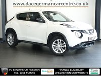 USED 2017 67 NISSAN JUKE 1.2 DIG-T N-Connecta SUV 5dr Petrol Manual Euro 6 (s/s) (115 ps) SATELLITE NAVIGATION + TOUCH SCREEN MEDIA DISPLAY + REAR VIEW CAMERA + BLUETOOTH PHONE AND MEDIA CONNECTIVITY + DAB DIGITAL RADIO + AUTOMATIC HEADLIGHTS + LEATHER MULTI FUNCTIONAL STEERING WHEEL + CRUISE CONTROL + AUTOMATIC WIPERS WITH RAIN SENSOR + LED DAY TIME RUNNING LIGHTS + ECO STOP START SYSTEM + CLIMATE CONTROL + AIR CONDITIONING + ELECTRIC HEATED DOOR MIRRORS + ELECTRIC WINDOWS + HILL HOLD START ASSIST + 17 INCH ALLOY WHEELS..