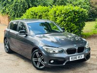 USED 2016 16 BMW 1 SERIES 2.0 118d Sport Hatchback 5dr Diesel Auto Euro 6 (s/s) (150 ps) +SAT NAV+SENSORS+ULEZ