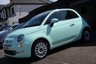 USED 2016 16 FIAT 500 1.2 Lounge Hatchback 3dr Petrol Dualogic Euro 6 (s/s) (69 bhp) FSH,PANO ROOF,REAR SENSORS