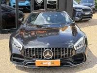 USED 2019 19 MERCEDES-BENZ AMG GT 4.0 V8 BiTurbo GPF S (Premium) Coupe 2dr Petrol SpdS DCT Euro 6 (s/s) (522 ps) It looks fabulous in Magnetite Black with Black leather. It has a huge list of features including 19'' / 20'' AMG Multi-Spoke Alloys, Burmester Sound, AMG Performance Exhaust, COMAND Navigation, DAB, Heated Front Seats, Glass Sun Roof, Reversing Camera with Parktronic, Adaptive Cruise Control Pro (DISTRONIC PRO), Blind Spot Assist, Seat Memory Package, Mirror Package, Keyless Go, Blind Spot Assist, LED Headlights with Intelligent High Beam and AMG Exterior Night Package.  ]19'' / 20'' AMG Mult
