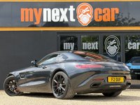 USED 2019 19 MERCEDES-BENZ AMG GT 4.0 V8 BiTurbo GPF S (Premium) Coupe 2dr Petrol SpdS DCT Euro 6 (s/s) (522 ps) It looks fabulous in Magnetite Black with Black leather. It has a huge list of features including 19'' / 20'' AMG Multi-Spoke Alloys, Burmester Sound, AMG Performance Exhaust, COMAND Navigation, DAB, Heated Front Seats, Glass Sun Roof, Reversing Camera with Parktronic, Adaptive Cruise Control Pro (DISTRONIC PRO), Blind Spot Assist, Seat Memory Package, Mirror Package, Keyless Go, Blind Spot Assist, LED Headlights with Intelligent High Beam and AMG Exterior Night Package.  ]19'' / 20'' AMG Mult