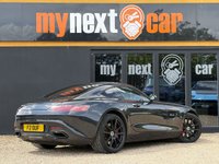 USED 2019 19 MERCEDES-BENZ AMG GT 4.0 V8 BiTurbo GPF S (Premium) Coupe 2dr Petrol SpdS DCT Euro 6 (s/s) (522 ps) It looks fabulous in Magnetite Black with Black leather. It has a huge list of features including 19'' / 20'' AMG Multi-Spoke Alloys, Burmester Sound, AMG Performance Exhaust, COMAND Navigation, DAB, Heated Front Seats, Glass Sun Roof, Reversing Camera with Parktronic, Adaptive Cruise Control Pro (DISTRONIC PRO), Blind Spot Assist, Seat Memory Package, Mirror Package, Keyless Go, Blind Spot Assist, LED Headlights with Intelligent High Beam and AMG Exterior Night Package.  ]19'' / 20'' AMG Mult