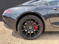 USED 2019 19 MERCEDES-BENZ AMG GT 4.0 V8 BiTurbo GPF S (Premium) Coupe 2dr Petrol SpdS DCT Euro 6 (s/s) (522 ps) It looks fabulous in Magnetite Black with Black leather. It has a huge list of features including 19'' / 20'' AMG Multi-Spoke Alloys, Burmester Sound, AMG Performance Exhaust, COMAND Navigation, DAB, Heated Front Seats, Glass Sun Roof, Reversing Camera with Parktronic, Adaptive Cruise Control Pro (DISTRONIC PRO), Blind Spot Assist, Seat Memory Package, Mirror Package, Keyless Go, Blind Spot Assist, LED Headlights with Intelligent High Beam and AMG Exterior Night Package.  ]19'' / 20'' AMG Mult