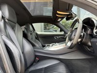 USED 2019 19 MERCEDES-BENZ AMG GT 4.0 V8 BiTurbo GPF S (Premium) Coupe 2dr Petrol SpdS DCT Euro 6 (s/s) (522 ps) It looks fabulous in Magnetite Black with Black leather. It has a huge list of features including 19'' / 20'' AMG Multi-Spoke Alloys, Burmester Sound, AMG Performance Exhaust, COMAND Navigation, DAB, Heated Front Seats, Glass Sun Roof, Reversing Camera with Parktronic, Adaptive Cruise Control Pro (DISTRONIC PRO), Blind Spot Assist, Seat Memory Package, Mirror Package, Keyless Go, Blind Spot Assist, LED Headlights with Intelligent High Beam and AMG Exterior Night Package.  ]19'' / 20'' AMG Mult