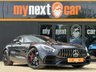 USED 2019 19 MERCEDES-BENZ AMG GT 4.0 V8 BiTurbo GPF S (Premium) Coupe 2dr Petrol SpdS DCT Euro 6 (s/s) (522 ps) It looks fabulous in Magnetite Black with Black leather. It has a huge list of features including 19'' / 20'' AMG Multi-Spoke Alloys, Burmester Sound, AMG Performance Exhaust, COMAND Navigation, DAB, Heated Front Seats, Glass Sun Roof, Reversing Camera with Parktronic, Adaptive Cruise Control Pro (DISTRONIC PRO), Blind Spot Assist, Seat Memory Package, Mirror Package, Keyless Go, Blind Spot Assist, LED Headlights with Intelligent High Beam and AMG Exterior Night Package.  ]19'' / 20'' AMG Mult